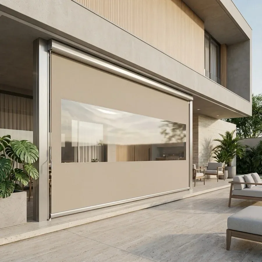Toldo cortina PVC